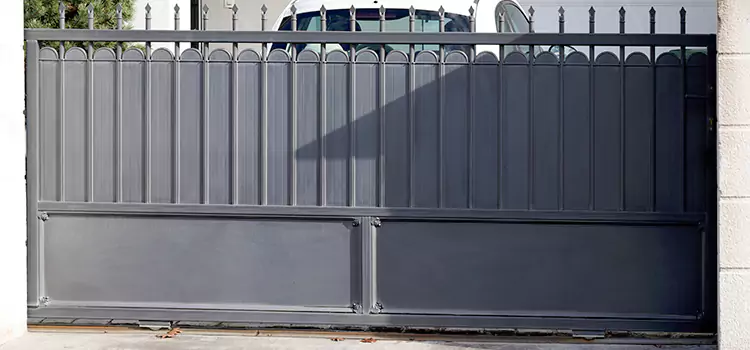 Metal Driveway Gate Installation Folsom